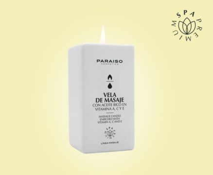 vela de masaje de paraíso cosmetics