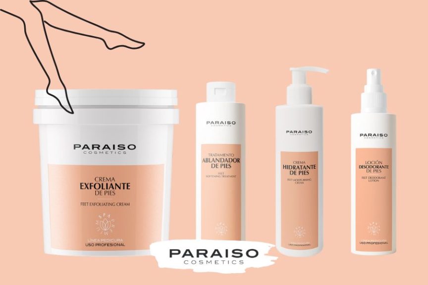 Gama pedicura de Paraíso Cosmetics