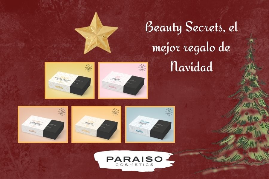 Sorprende en Navidad con Beauty Secrets de Paraíso Cosmetics